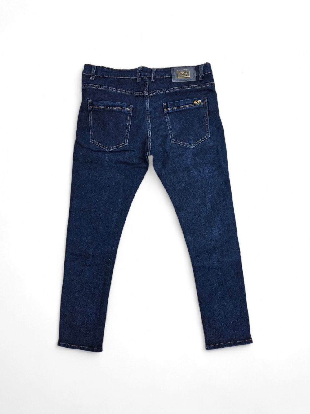 BOSS Men's Dark Blue Slim Jeans